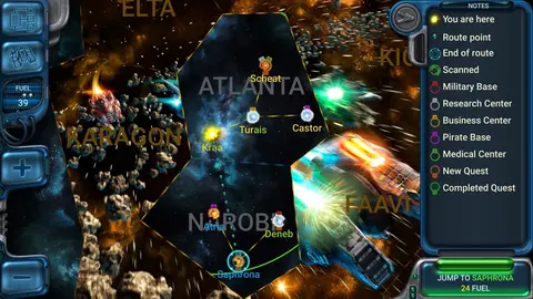Space Rangers: Quest screenshot