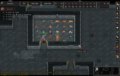 ADOM (Ancient Domains Of Mystery) screenshot