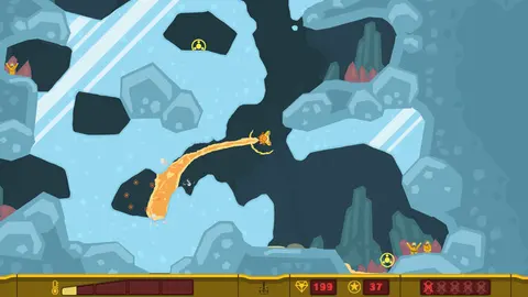 PixelJunk Shooter screenshot