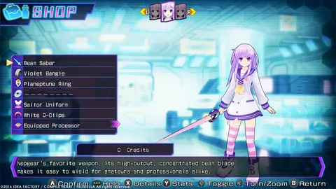 Hyperdimension Neptunia Re;Birth3 V Generation screenshot