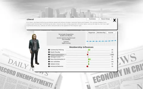 Democracy 3 screenshot