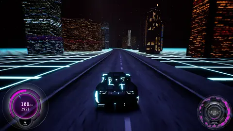 Synthwave Burnout screenshot