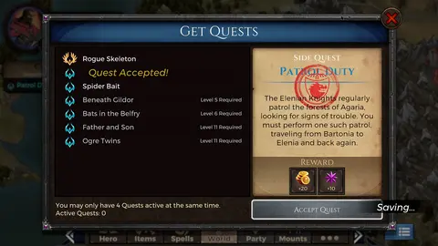 Puzzle Quest: Immortal Edition screenshot