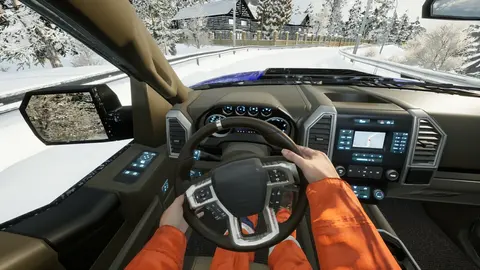 Snow Plowing Simulator screenshot