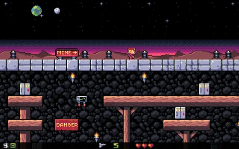 Crystal Caves HD screenshot