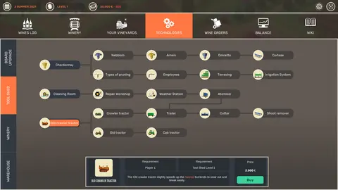 Hundred Days - Winemaking Simulator screenshot