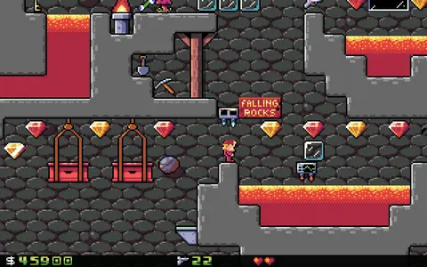 Crystal Caves HD screenshot