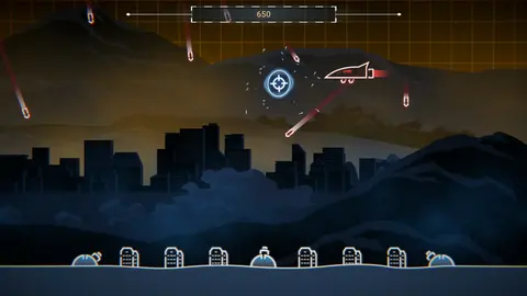 Missile Command: Recharged screenshot