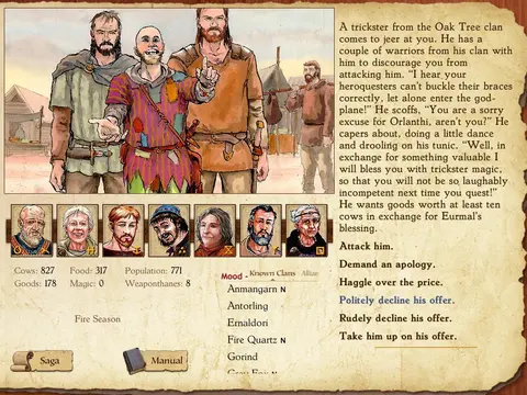 King of Dragon Pass screenshot
