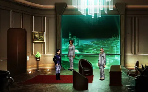 Technobabylon screenshot