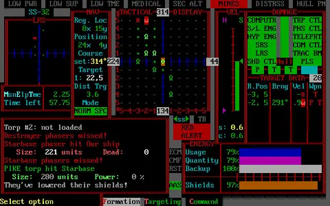 STAR FLEET II - Krellan Commander Version 2.0 screenshot