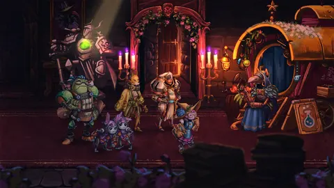 SteamWorld Quest: Hand of Gilgamech screenshot