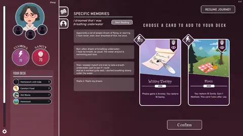 Neurodeck: Psychological Deckbuilder screenshot