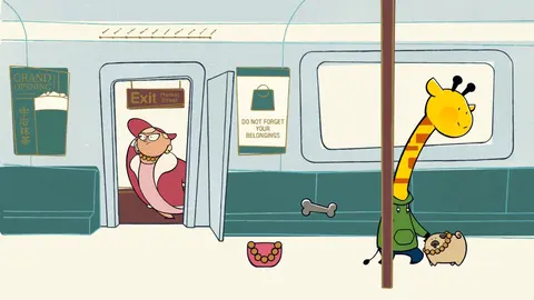 A Week in the Life of Asocial Giraffe Demo screenshot