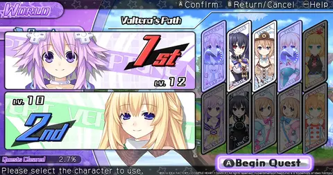 Hyperdimension Neptunia U: Action Unleashed screenshot