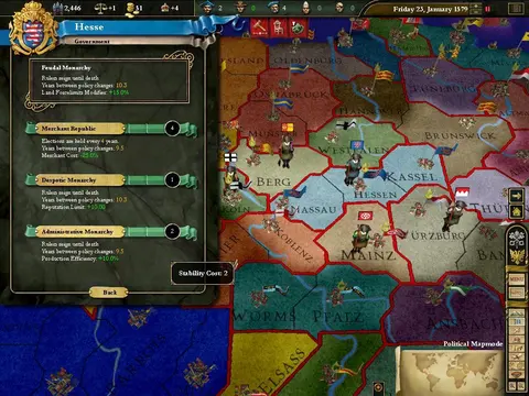 Europa Universalis III Complete screenshot