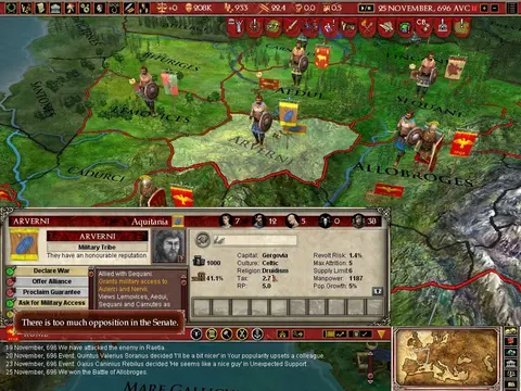 Europa Universalis: Rome Gold screenshot