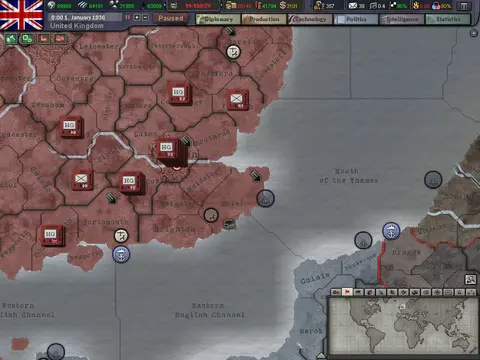Hearts of Iron III screenshot