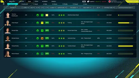 Tennis Manager 2022 screenshot
