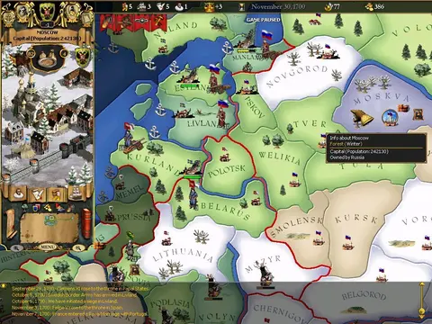For The Glory: A Europa Universalis Game screenshot