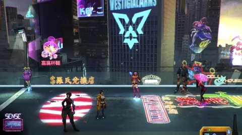 Sense - 不祥的预感: A Cyberpunk Ghost Story screenshot