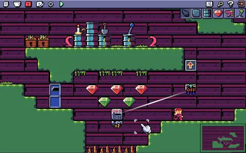 Crystal Caves HD screenshot
