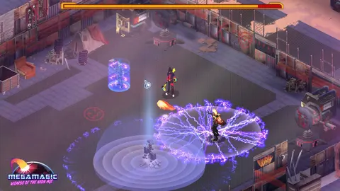 Megamagic: Wizards of the Neon Age screenshot