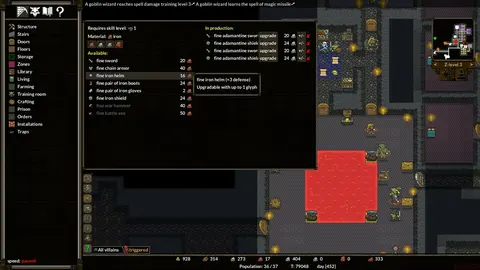 KeeperRL screenshot