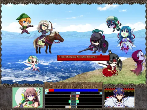 VenusBlood FRONTIER International screenshot