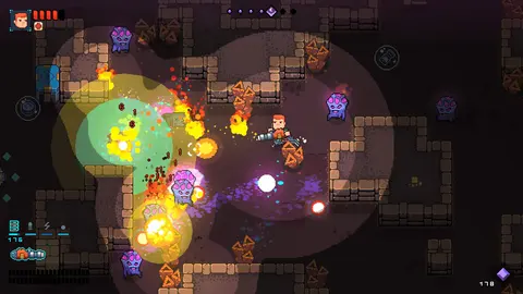 Space Robinson: Hardcore Roguelike Action screenshot