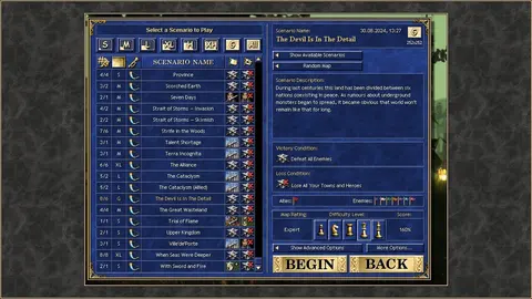 Heroes of Might and Magic III: Horn of the Abyss screenshot