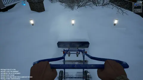 Snow Plowing Simulator screenshot