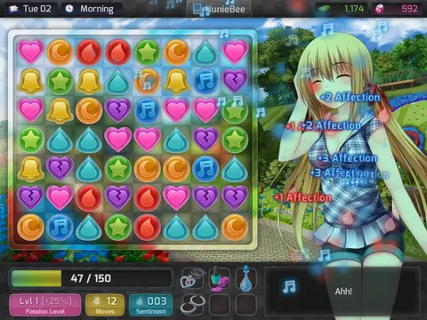 HuniePop screenshot