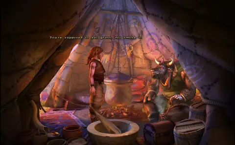 The Book of Unwritten Tales screenshot