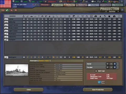 Hearts of Iron III screenshot