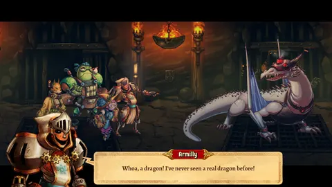 SteamWorld Quest: Hand of Gilgamech screenshot
