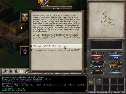 Eschalon: Book III screenshot