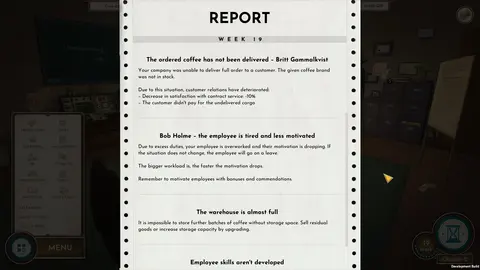 Coffee Noir - Business Detective Game screenshot