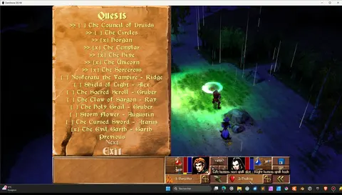 Darkstone Restoration Demo screenshot