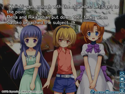 Higurashi When They Cry Hou - Ch.2 Watanagashi screenshot