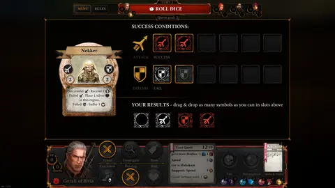 The Witcher Adventure Game screenshot