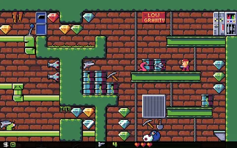 Crystal Caves HD screenshot