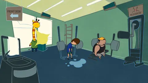 A Week in the Life of Asocial Giraffe Demo screenshot