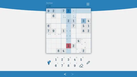 Sudoku Zenkai / 数独全卡 screenshot