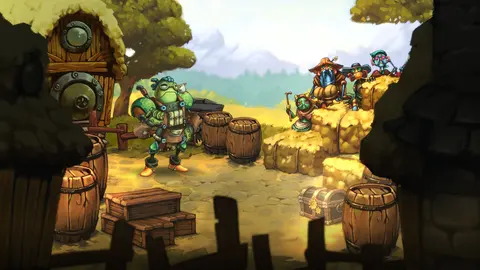SteamWorld Quest: Hand of Gilgamech screenshot