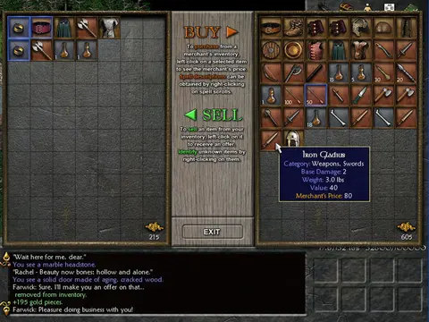 Eschalon: Book I screenshot
