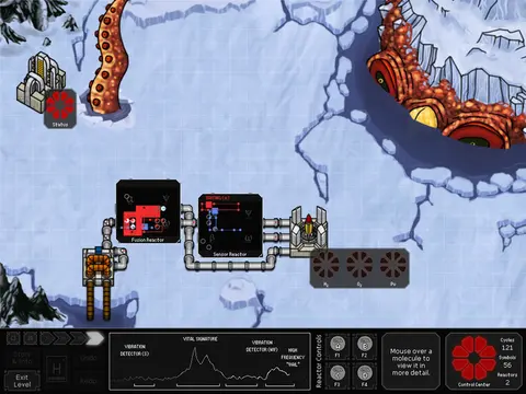 Spacechem screenshot