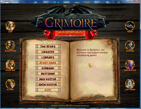 Grimoire : Heralds of the Winged Exemplar screenshot