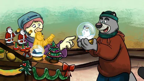 BROK the InvestiGator - Natal Tail, A New Christmas screenshot