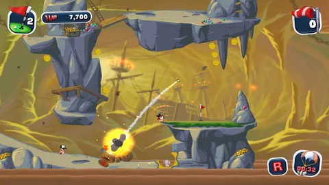 Worms Crazy Golf screenshot